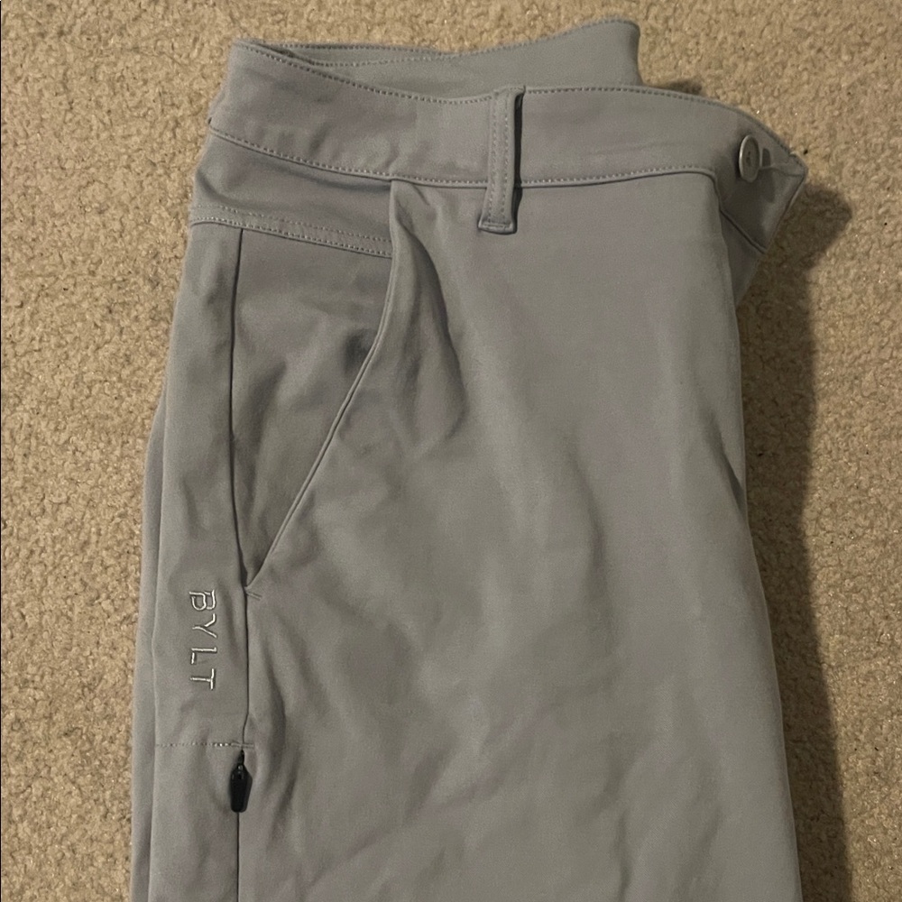 BYLT Basics Gray Chinos & Khakis